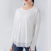 New sports long-sleeved solid color running blouse  NSFAN53421