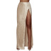 new velvet high slit spring fashion pleated skirt NSHAO53728