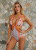 Printed bikini bikini one-piece swimsuit NSLUT53912