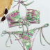 new sexy backless split lace multicolor bikini  NSDYS53988