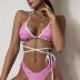 new printing strap halter split bikini swimsuit NSDYS54004