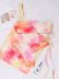 new tie-dye printing split  three-piece one-shoulder lace bikini NSDYS54027