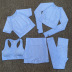 seamless yoga underwear short-sleeved shorts long-sleeved set NSZJZ54077