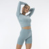 hot-selling new seamless knitted quick-drying breathable yoga set NSZJZ54089