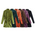 new sexy fashion comfortable wholesale spring velvet shirt dress  NSAM54109