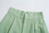 wholesale new fashion high waist slim linen casual shorts NSAM54118