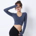 long-sleeved tight-fitting running top NSRMA54208