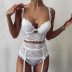 new sexy lace temptation white underwear set NSMAL54228