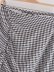 retro high waist lace-up plaid folds split bag hip skirt NSAM54264
