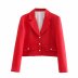 wholesale new buttoned short casual suit jacket NSAM54272