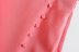 solid color high waist button decor split mini skirt  NSAM54276