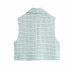 new wholesale green spring texture short vest  NSAM54287