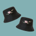 sombrero de pescador con bordado de ciruela casual de ala ancha de moda NSTQ54336