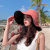 outdoor travel sunshade big brim bows decor fisherman hat  NSCM54362