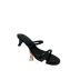 summer plain color slingback heeled sandals NSHU54475