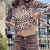 Fashion lattice printing shirt NSLQ47625