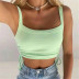 Plain side tied cami top NSAC47636