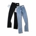Nuevos pantalones sueltos de cintura alta NSAC47647