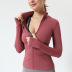 spring and autumn new zipper long-sleeved shirt NSOUX47900