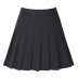 high waist pleated short skirt NSYZ48185