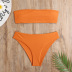Plain tube bra & thong swimsuit set NSHL48203