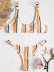 Strip printed thong bikini swimsuit set NSHL48216