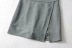 solid color side splits bag hip skirt NSHS48228
