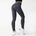 Seamless wideband waist sport leggings NSJO48329