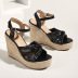 summer new style all-match straw sandals NSCA48365