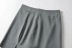 falda de hendidura lateral sexy de color sólido de moda NSHS48525