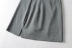falda de hendidura lateral sexy de color sólido de moda NSHS48525