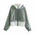 Fashion hooded sport jacket NSAM48568