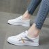 Fashion leather surface flat casual shoes NHTZY49075
