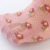 fashion thin transparent candy color socks  NSFN55688