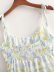 Wholesale spring wrapped chest strap slit dress NSAM55719