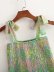 wholesale elastic wrap chest floral sling dress  NSAM55735