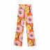 wholesale spring flower printed casual pants NSAM55738