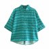 spring halter collar women s short-sleeved shirt NSAM55763