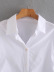 wholesale spring pleated poplin shirt dress  NSAM55779