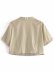 new drape suit collar short shirt NSAM55793