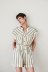 wholesale spring holiday style striped jumpsuit  NSAM55795