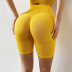 pantalones cortos de yoga de cintura alta de secado rápido ajustados a la cadera NSMYY55830