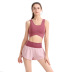 Short-sleeved quick-drying tight-fitting yoga set NSBS55836