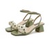 fashion mid-heel open-toe Roman sandals  NSHU55959