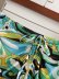 wholesale spring fold design printed skirt  NSAM56052