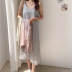 summer temperament floral mid-length skirt NSFYF56261