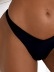 pure color pearl strap bikini swimsuit NSLUT56363