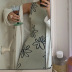 Sexy Slim Flower Halter Split Knit Dress NSNWQ56417