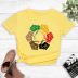 Summer tide brand round neck short-sleeved creative chain printing T-shirt  NSYIC56425