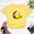cartoon moon building popular printing T-shirt NSYIC56434